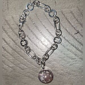 The Montblanc Star Signet bracelet with diamond chip Vintage